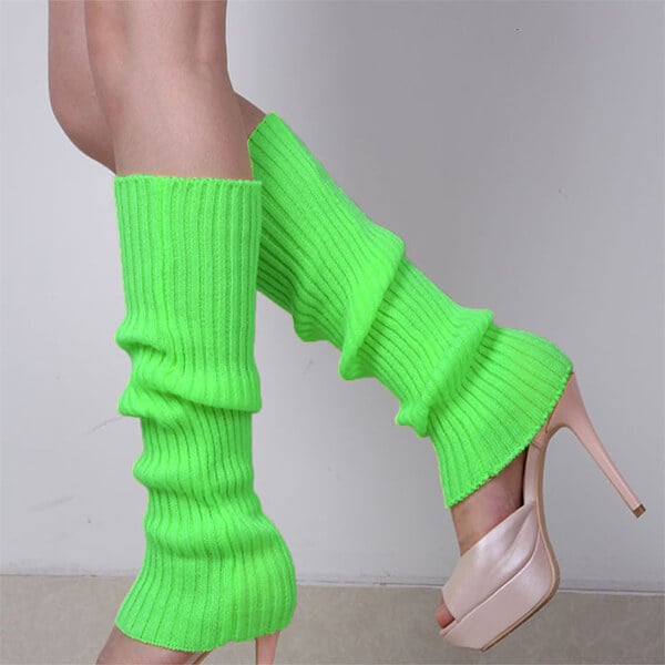 Long Socks Womens Leg Warmer Knitted Warm Foot Cover