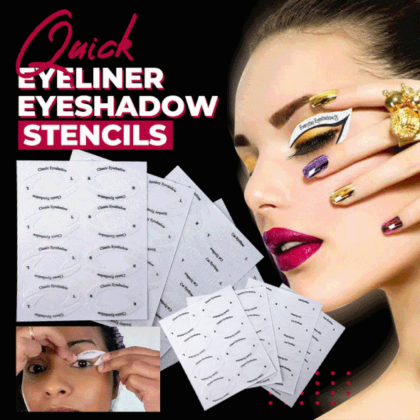 🔥50% OFF🔥Quick Eyeliner Eyeshadow Stencils