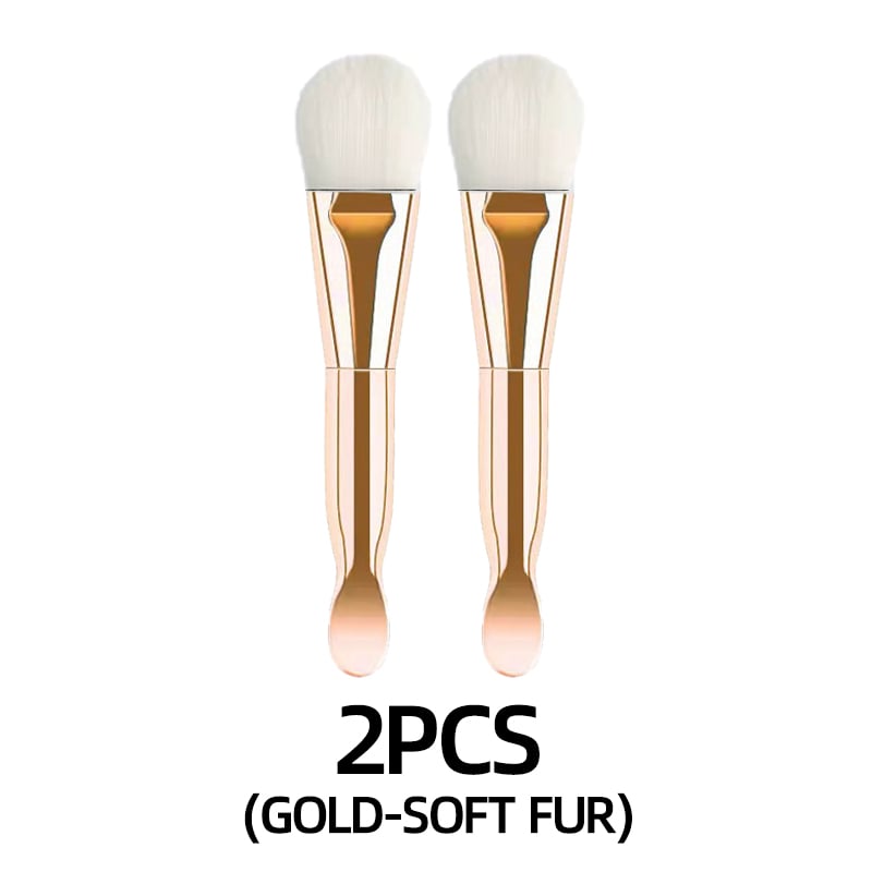 Silicone Mask Brush With Double-Headed Soft Hair Beauty Tools