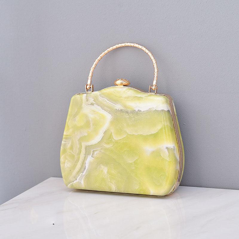 lovevop Fashion Simple Ladies Marble Crossbody Bag