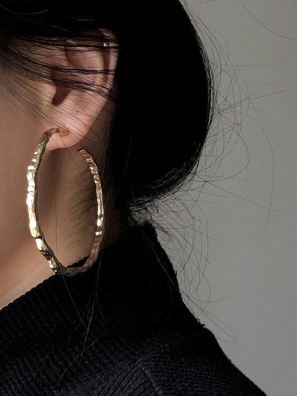 lovevop Original Geometry Circular Earrings Accessories