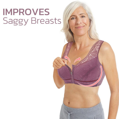 Front Zipper Bra