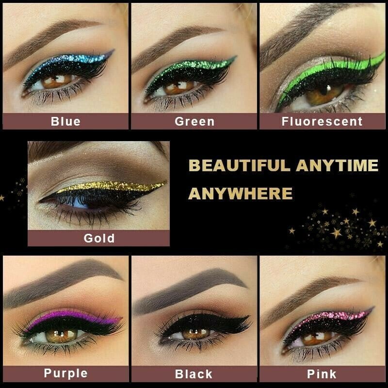 🔥HOT SALE 🔥Waterproof&Reusable Eyeliner And Eyelash Stickers