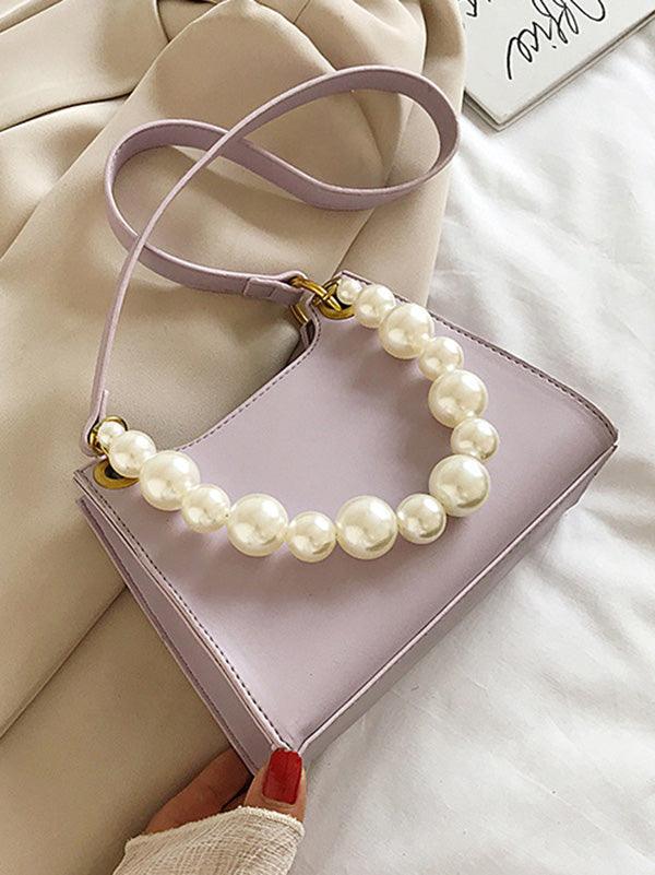 lovevop Simple Pearl Shoulder Bag