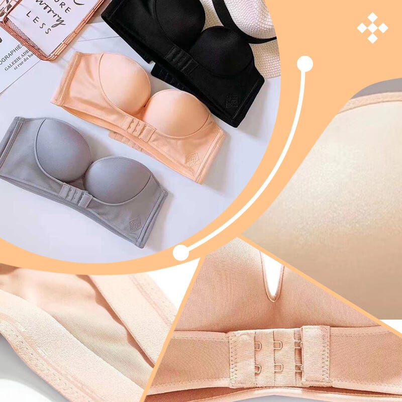 Invisible Strapless Super Push Up Bra