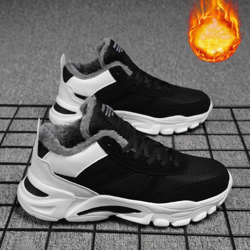 lovevop New Style Large Size Outdoor Sports Men's Cotton Shoes
