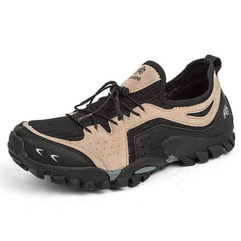 lovevop Couple Summer Hiking Outdoor Mesh British Low-top Shoes