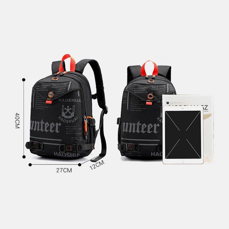 lovevop Men Nylon Multifunctional Tactical Outdoor Riding Climbing Sport Backpack