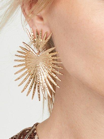 lovevop Vacation Vintage Casual Holiday Alloy Earrings