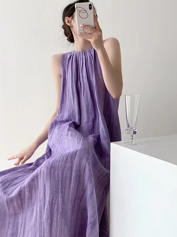 lovevop Purple Tank Dress