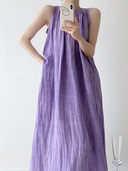 lovevop Purple Tank Dress