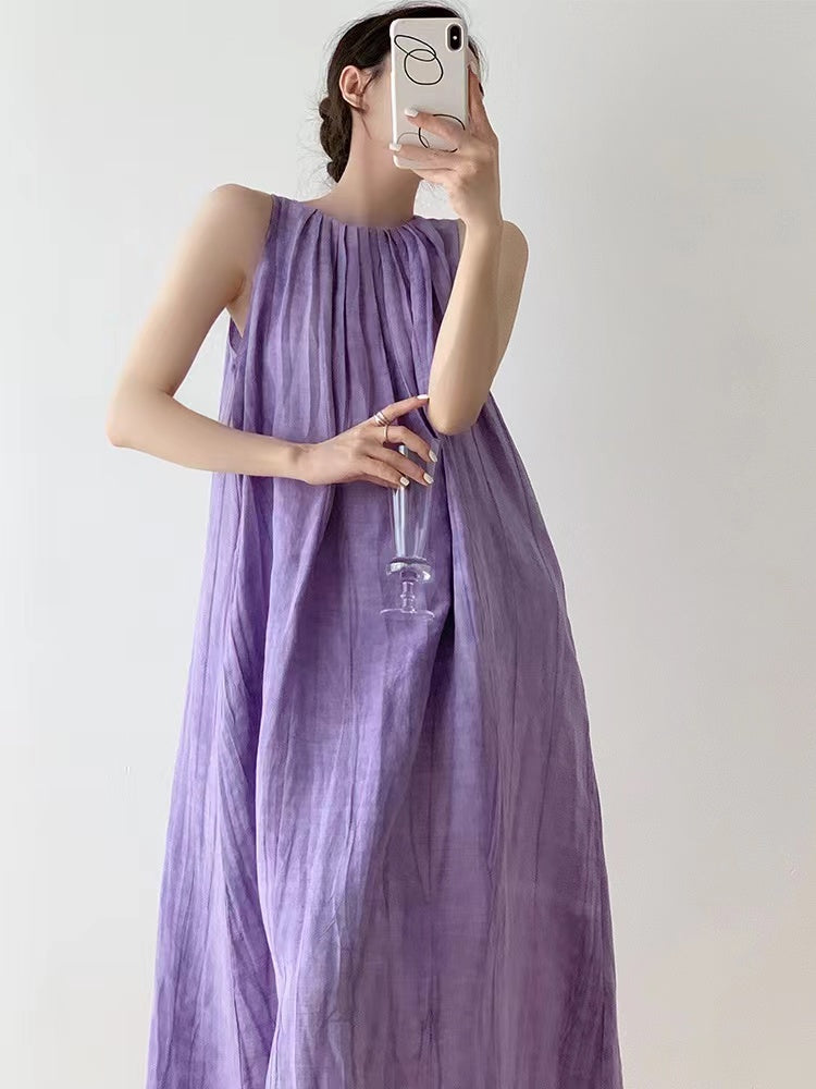 lovevop Purple Tank Dress