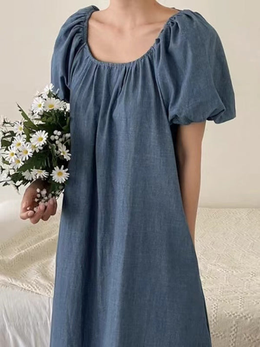 lovevop Vintage Denim Dress