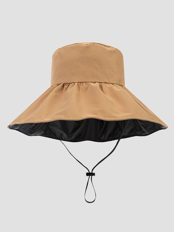 lovevop Beach Sun Protection Big Brim Fisherman Hat