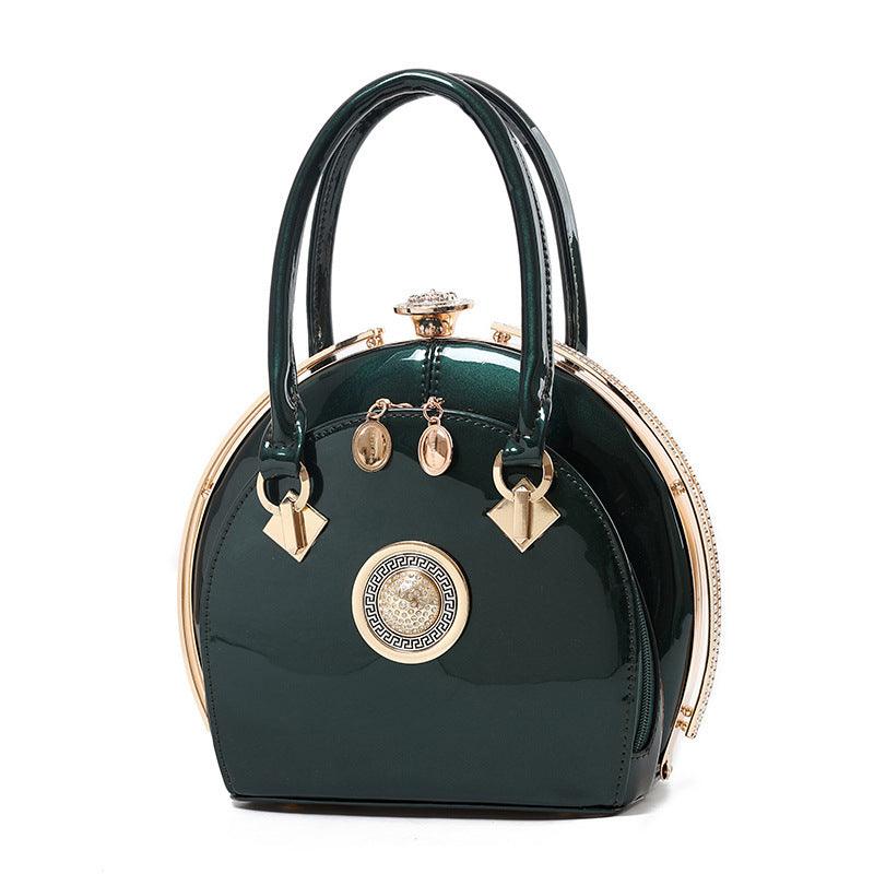 lovevop Fashionable High-End Handbags with Bright Leather for a Noble and Trendy Look