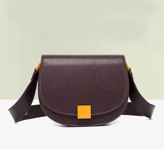 lovevop Women's Wide Shoulder Strap All-match Diagonal Bag