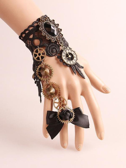 lovevop Retro Lacy Split-joint Bracelet