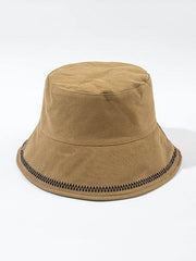lovevop Chic Original Stitched Solid Color Casual Fisherman Hat