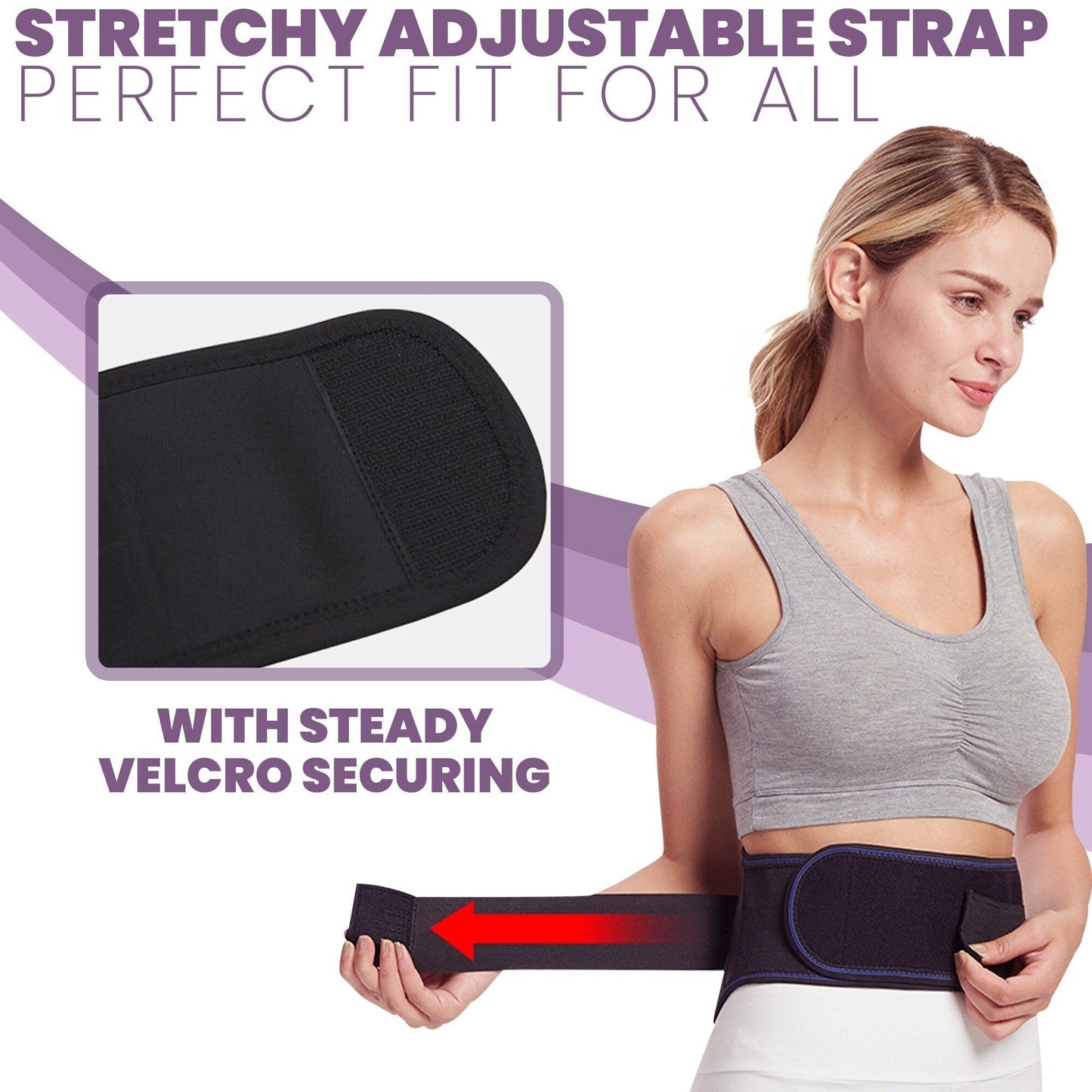 Ergonomic Magnetic Back Brace