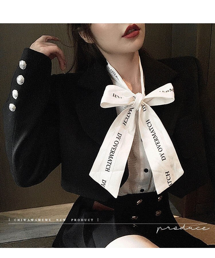 lovevop Lizakosht French style restoring ancient ways ribbon bow blouse female temperament of early spring new white shirt long sleeve lace tops