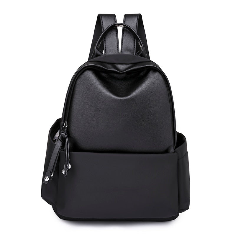 maoxiangshop - Vintage Women Leather Backpack Fashion Ladies Travel Backpacks School Bags for Girls New Shoulder Bags Mochila Feminina