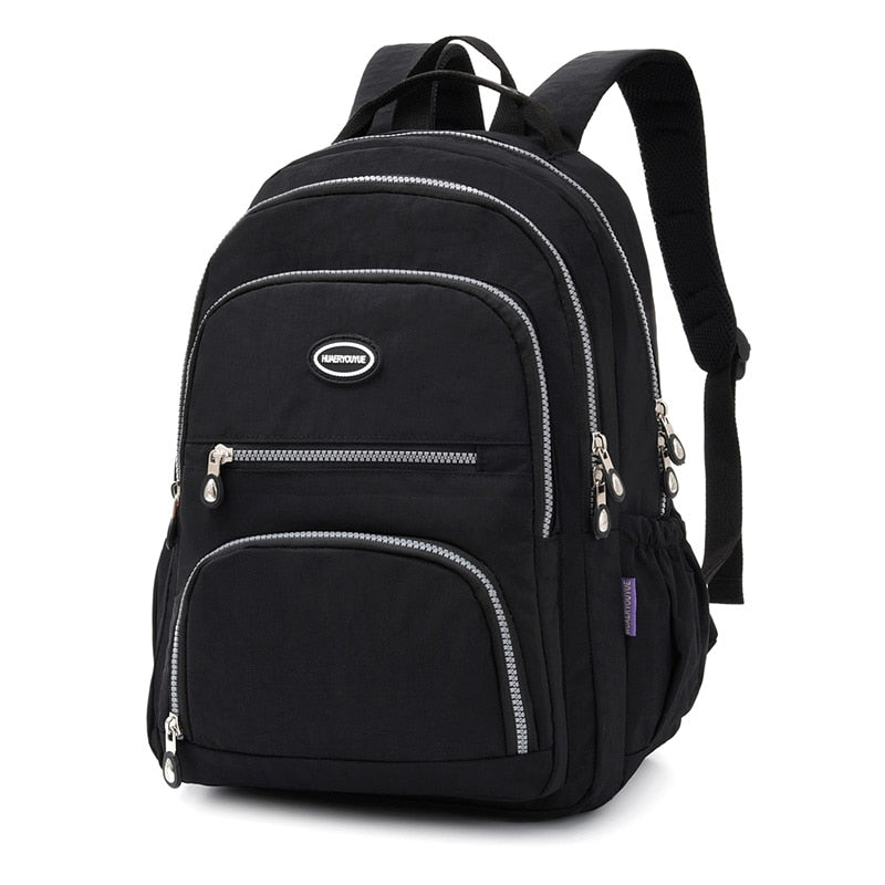 maoxiangshop - New Women Laptop Backpack girls School Campus Bag Rucksack woman Nylon Backbag Travel Daypacks Female Backpack Bolsas Mochila