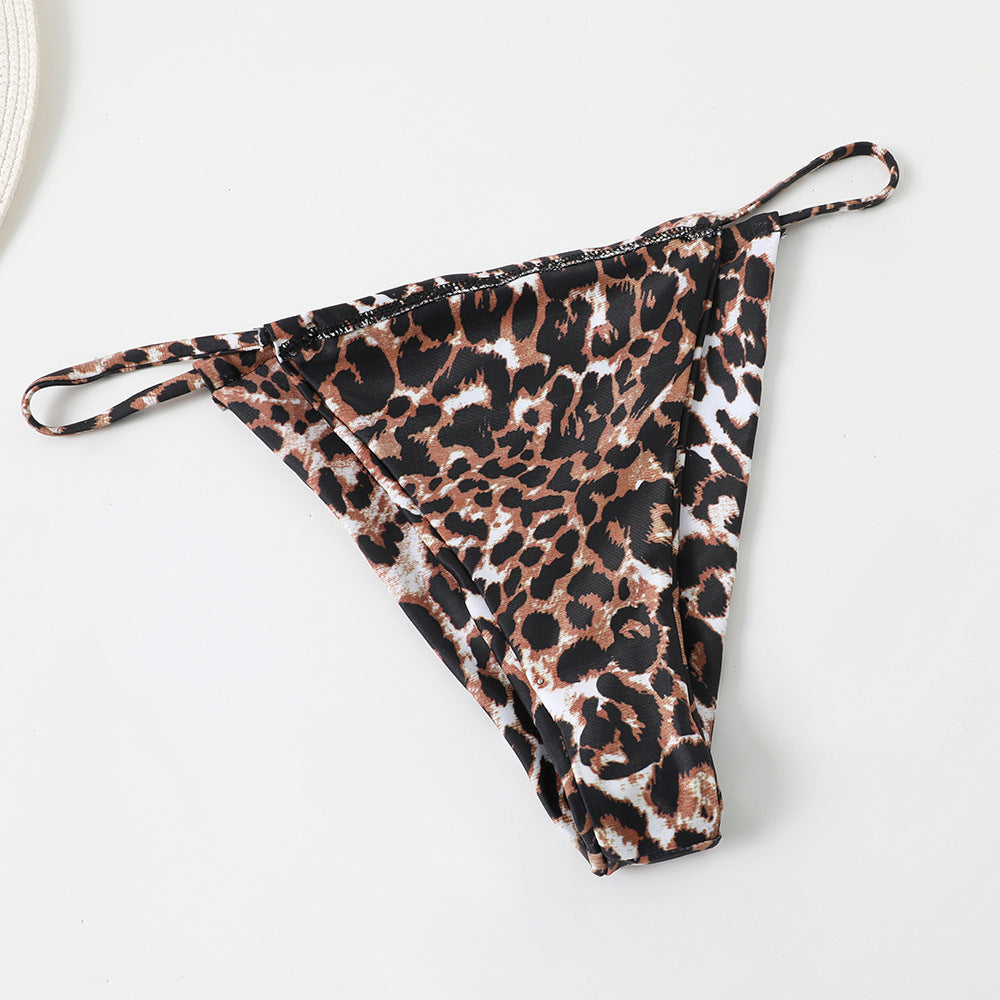 Leopard Bikini Swimsuit & Beach Skirt