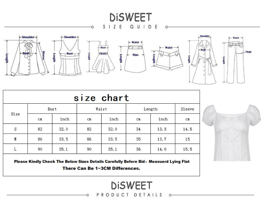 lovevop White Sexy Lace Women's T-Shirt Top Fashion Puff Sleeve Cardigan Shirt Slim Casual Short Sleeve Ladies Blouse Spring New