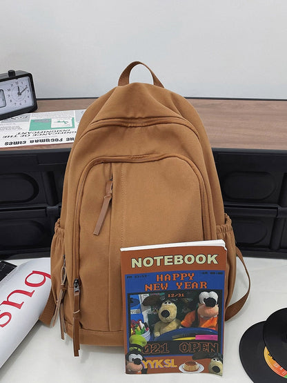 maoxiangshop - Women Canvas Backpacks Large Men Girls Travel Laptop Travel Vintage School Bags For Teenager Boys Backbag Mochila Rucksack