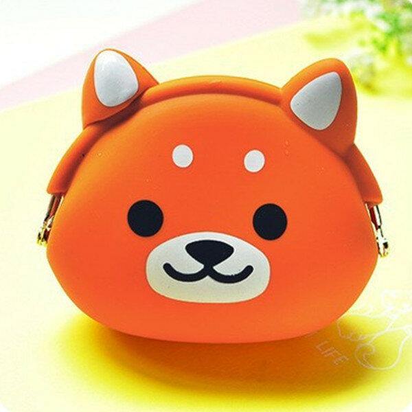 elvesmall Women Silicone Jelly Coin Purse Cartoon Lovely Animal Bag