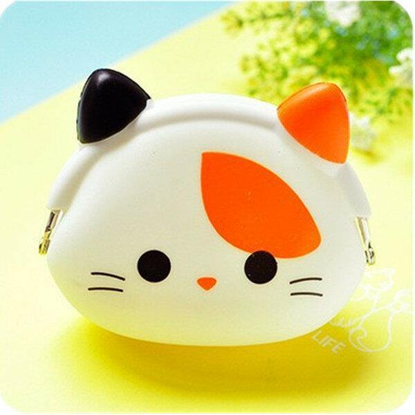 elvesmall Women Silicone Jelly Coin Purse Cartoon Lovely Animal Bag