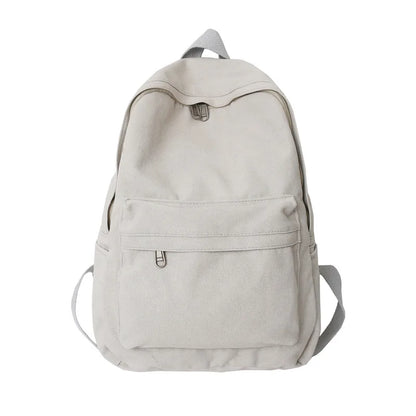 High-capacity Tooling Ins Canvas Women's Backpack for Girls Boys Cute High School Bags for Teens New Women Backpacks Mochila