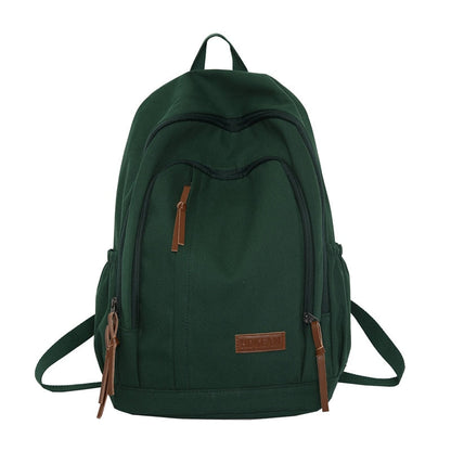 maoxiangshop - Women Canvas Backpacks Large Men Girls Travel Laptop Travel Vintage School Bags For Teenager Boys Backbag Mochila Rucksack