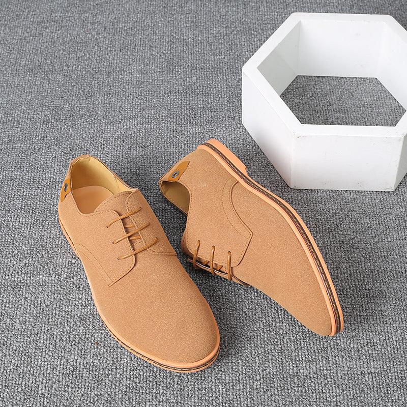 lovevop Casual Shoes Nubuck Leather Men's Suede Leather