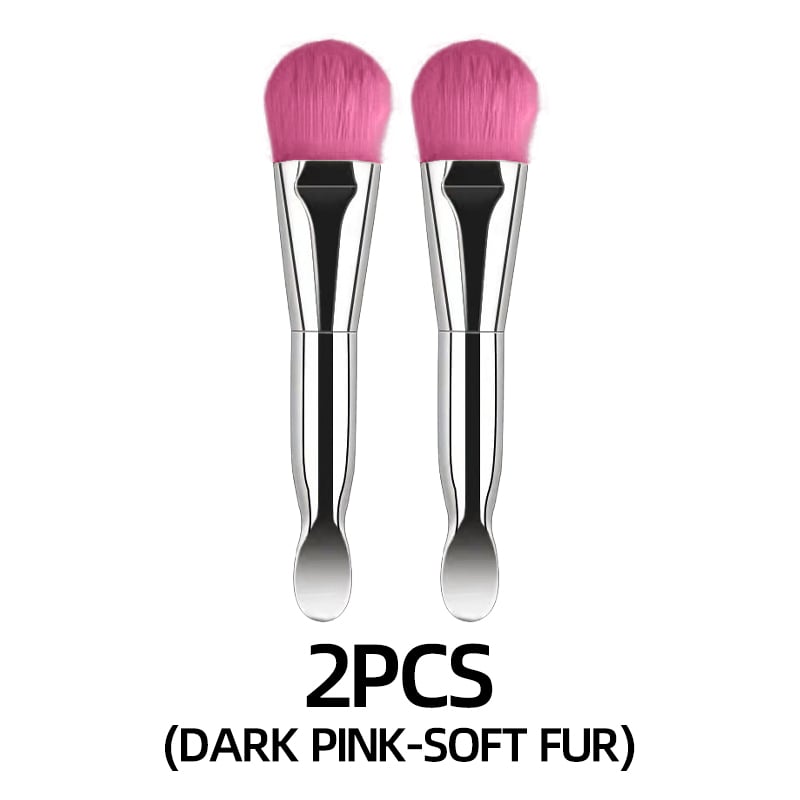 Silicone Mask Brush With Double-Headed Soft Hair Beauty Tools
