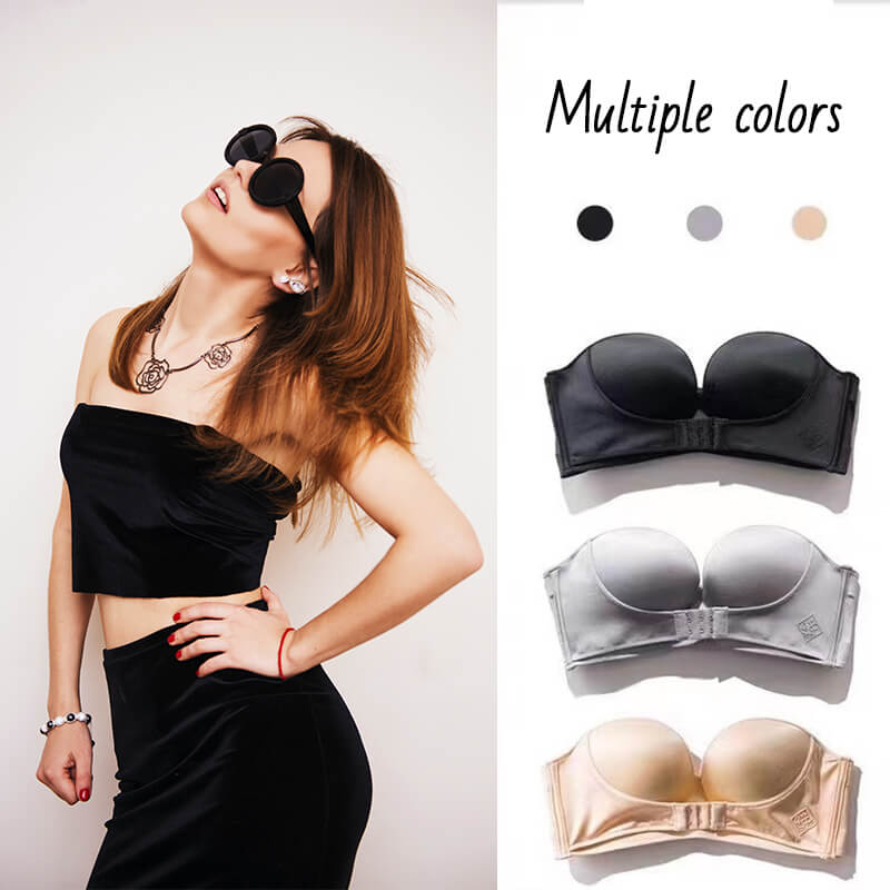 Invisible Strapless Super Push Up Bra