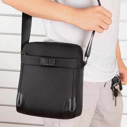 lovevop Men Oxford Large Capacity Business Casual Crossbody Bag Shoulder Bag