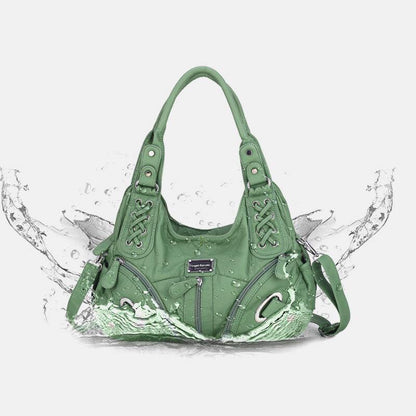 lovevop Women Waterproof Anti-theft Multi-pocket Crossbody Bag Shoulder Bag Handbag