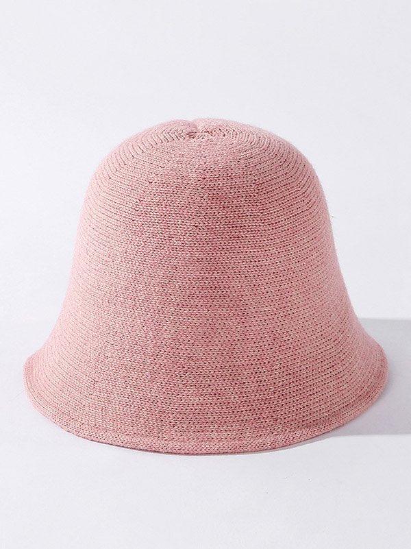 lovevop Original Solid Knitting Bucket Hat