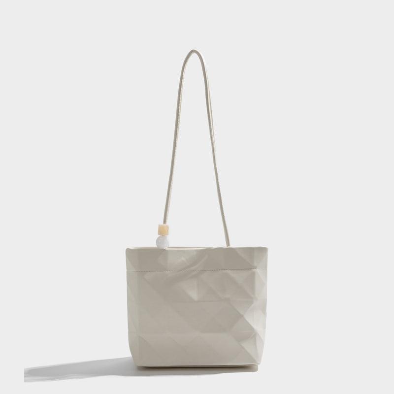 lovevop Light Luxury Niche Bucket Tote Bag