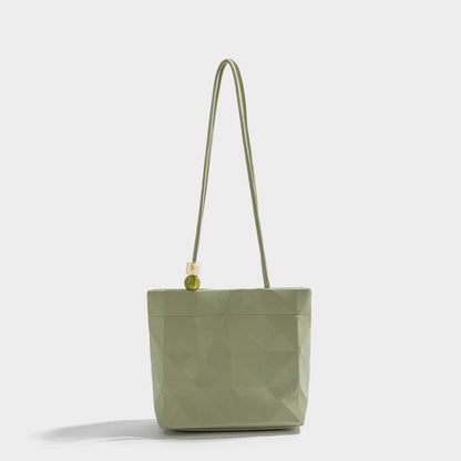 lovevop Light Luxury Niche Bucket Tote Bag