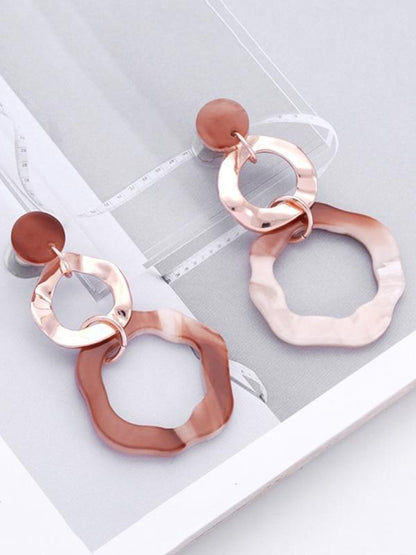 lovevop Fashion Ring Big Earrings