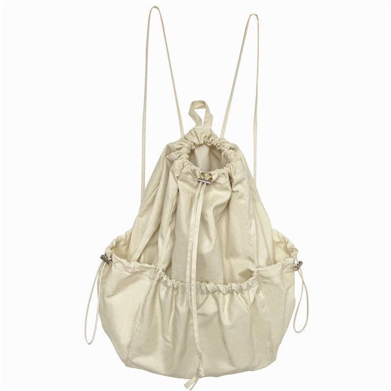 lovevop Creative Handbags, Women's Bags, Drawstring Bucket Bag