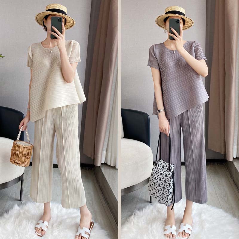 🎁Summer Hot Sale🎁Elegant High-end Irregular Two-piece Suit✨Free shipping✨
