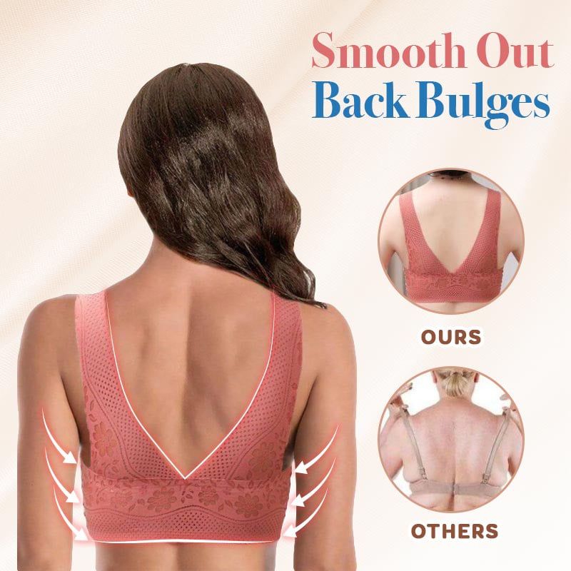 🌸BUY 2 GET 1 FREE (3PACKS)- Sexy Beautiful Back Breathable Thin Bra🔥LAST DAY SALE 75% OFF🔥