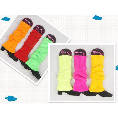 Long Socks Womens Leg Warmer Knitted Warm Foot Cover