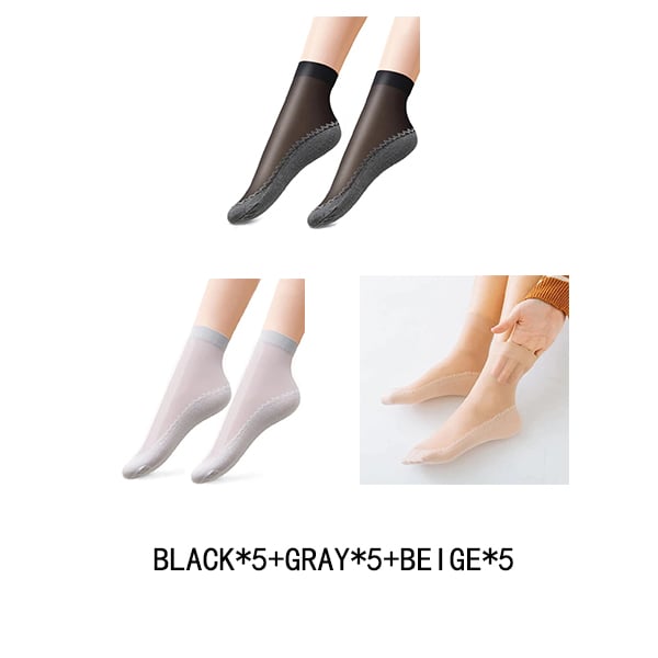 Skin-friendly Silky Cotton Socks