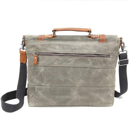 lovevop Overflowing Canvas Retro Style Men's Shoulder Bag