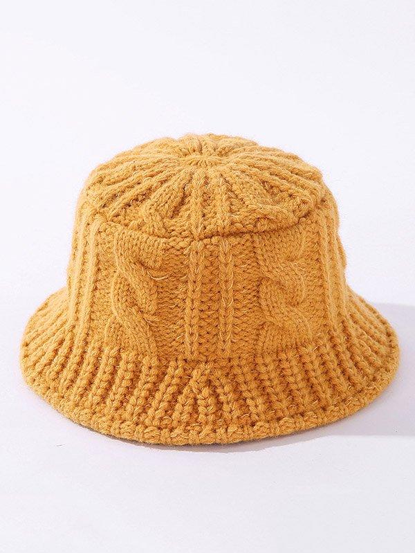 lovevop Original Solid Knitting Bucket Hat