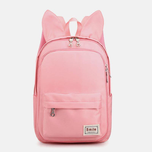 lovevop Women Waterproof Large Capacity Multi-function Rabbit Ears Cute Backpack Travel School Bag